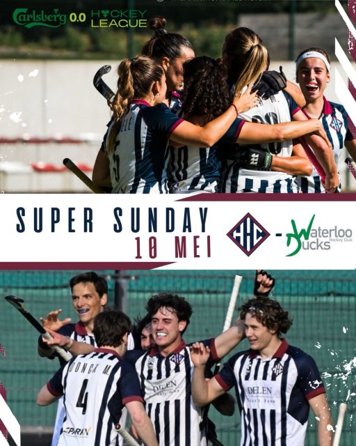 Alle supporters op post voor deze mega belangrijke Super Sunday!!!
Toeters en bellen, vlaggen, spandoeken uit de kast en kom supporteren en genieten met familie, vrienden en ploeggenoten. 🚀💥
Speciaal voor moederdag zet onze sponsor @thefrenchkissclub alle mama’s in the spotlight. 💋
C’mon HERA 🔵⚪️🔵⚪️
#herakles #hockey #herakleshockeyclub🔵⚪️ 
@heraklesdames1 @heraklesmen1