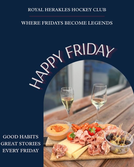 Gezellige Herakles tradities in ere houden 💙🤍
Fun, Friends en Apero-time om het weekend ideaal in te zetten. Iedere vrijdag opnieuw. 
Because HERAKLES never forgets how to celebrate a good Friday 💼🍻
Bestellingen steeds tem woensdagavond via onze website www.herakles.be
#herakles #hockey #happyfriday #herakleshockeyclub🔵⚪️